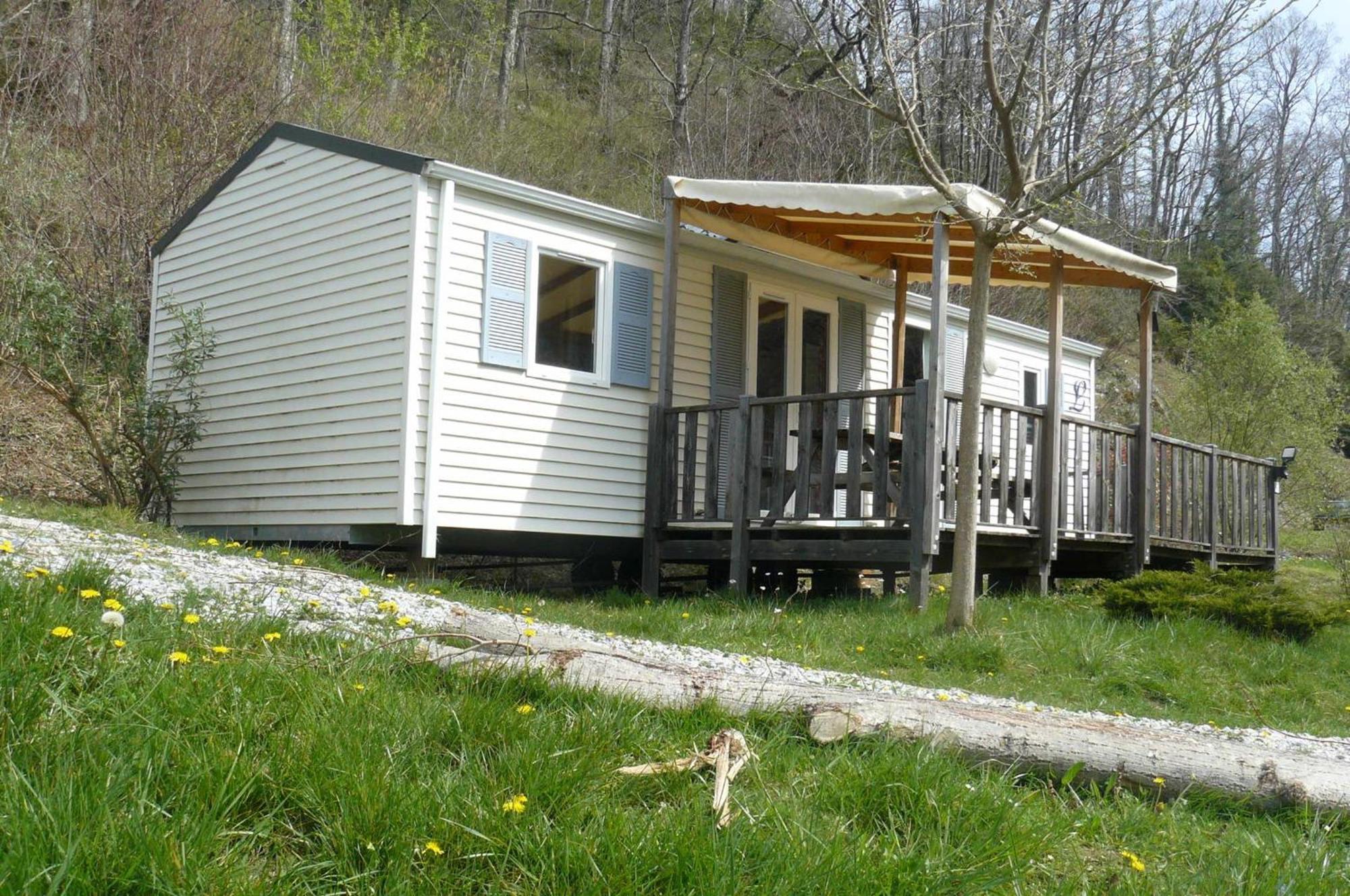 Camping Le Rey Louvie Juzon Cameră foto